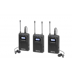 Boya BY-WM8 PRO-K2 Двухканальная беспроводная микрофонная система UHF 