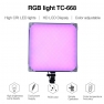 Светодиодная панель NiceFoto TC-668 RGB LED Video Light (3200-6500K)