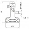 Зажим KUPO KCP-360B ALLI CLAMP