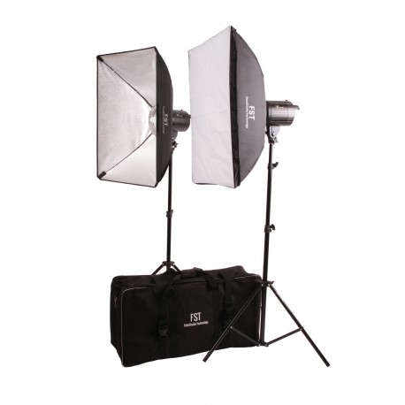 Комплект импульсного света FST F-300 Softbox Kit