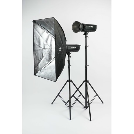 Комплект постоянного света FST EF-200 LED Softbox KIT II