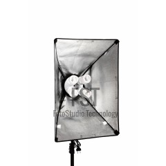 Осветитель люминесцентный FST KF-104II (4x45 Вт + софтбокс 50x70 см)