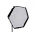 Быстрораскладной софтбокс FST HEX-01 шестиугольный для накамерных вспышек, 60см