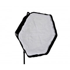 Быстрораскладной софтбокс FST HEX-01 шестиугольный для накамерных вспышек, 60см