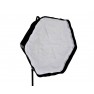 Быстрораскладной софтбокс FST HEX-01 шестиугольный для накамерных вспышек, 60см