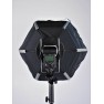 Быстрораскладной софтбокс FST HEX-01 шестиугольный для накамерных вспышек, 60см