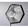 Быстрораскладной софтбокс FST HEX-01 шестиугольный для накамерных вспышек, 60см