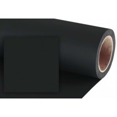 Фон бумажный FST 3,55x15m BLACK 1009 черный