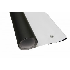 Фон виниловый FST 2.20x4,30 м Двусторонний черный/белый