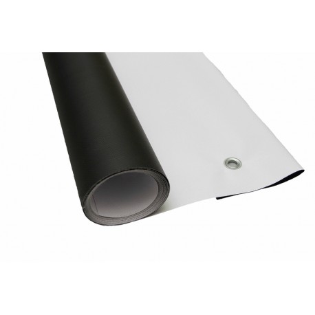 Фон виниловый FST 2.20x4,30 м Двусторонний черный/белый