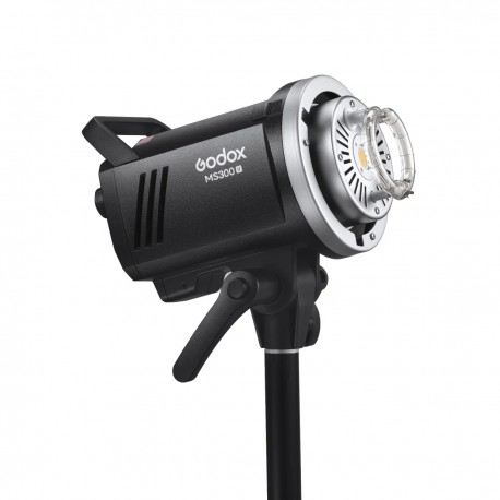 Студийная вспышка Godox MS300V, 300 Дж, пластик, Bowens — фото 1