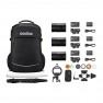 Комплект Godox AD100ProII Three KIT: 3 вспышки 100 Дж, зонты, рюкзак — фото 1