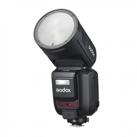 Накамерная вспышка Godox V100C TTL, круглая головка, 100 Дж — фото 1