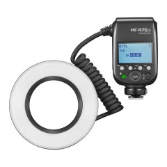 Кольцевая макровспышка Godox MF-R76S TTL для Sony, GN14 — фото 1