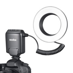 Кольцевая макровспышка Godox ML-150II на батареях AA — фото 1