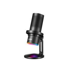 Настольный USB-микрофон Godox EM68X с RGB-подсветкой, 4 режима — фото 1