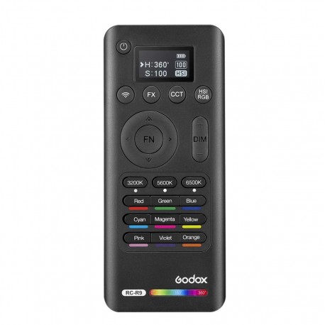 Пульт ДУ Godox RC-R9 для RGB-осветителей, 2,4 ГГц, до 50 м — фото 1