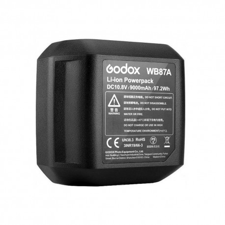 Аккумулятор Godox WB87A для AD600B/BM и SLB60W, 10,8 В — фото 1