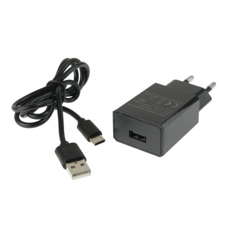 Сетевой адаптер Godox VC1, USB и USB-C, 5 В, 2 А, кабель 75 см — фото 1