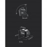 Адаптер TTL Godox TR-S для Sony, подъём 30 мм, наклон 0–90° — фото 11