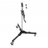 Стойка с редукторной колонной KUPO 382MH LOW BASE WIND-UP STAND на колесах — фото 1