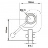Зажим KUPO C-05 ALUMINUM ALLOY CLAMP — фото 2