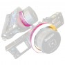 Лента клейкая KUPO CSS-1215OG CLOTH SPIKE TAPE оранжевая — фото 4
