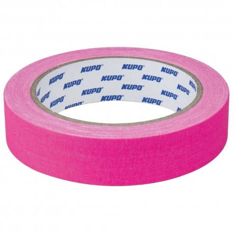 Лента клейкая KUPO CSS-2415PK CLOTH SPIKE TAPE розовая — фото 1