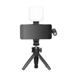 Комплект оборудования Godox VK2-UC для смартфона, свет и микрофон