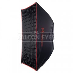 Софтбокс Falcon Eyes SBQ-80120 BW жаропрочный с сотовой насадкой