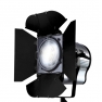 LED светодиодный осветитель NiceFoto MF-2000F (мощность 200Вт с линзой френеля)